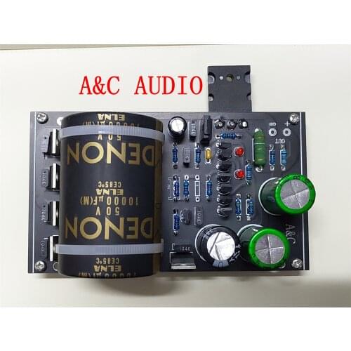 Discrete super linear regulated power supply High current regulated power supply Precision regulated for decoding, pre-stage