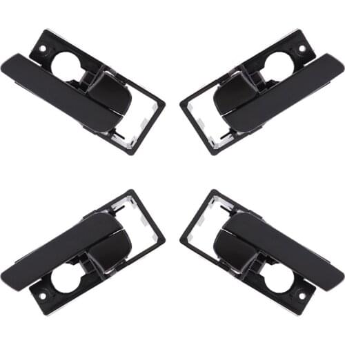 For Kia Rio Sedan/ Rio5 2006 2007 2008 2009 2010 2011 Black Front Back Left Right Door Inner Handle 83620-1G000 83610-1G000