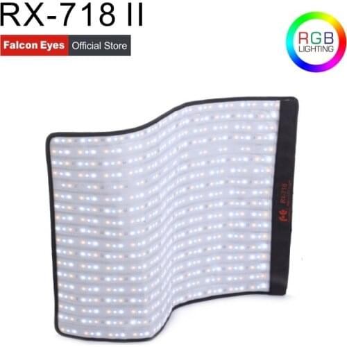 Falcon Eyes LED Photography Equipment 100W RGB With Effect Scenes Mode Waterproof Portable Video Studio Fotografia Lighting