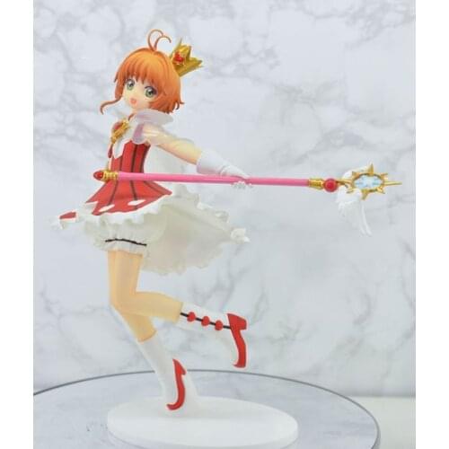 Original Furyu SP Figure Card Captor Sakura PVC Action Figure Model Toys Anime Brinquedos Figurals