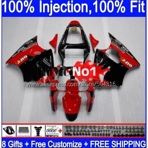 Injection For KAWASAKI 600CC ZZR600 ZX600CC 05 06 07 08 76MC.145 ZZR-600 ZZR 600 CC 2005 2006 2007 2008 Hot red black Fairing