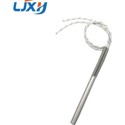LJXH 2pcs Cartridge Heater Element Single-End Electric Heat Pipe AC110V/220V/380V 160W/200W/260W 8x80mm/0.314x3.15" for Molding