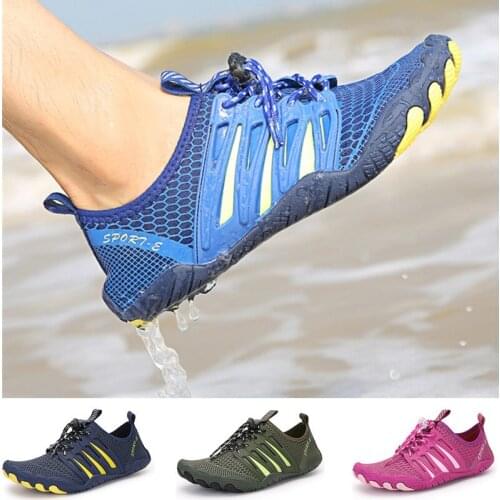 Men and Women Beach Sandals Breathable Mens Outdoor Surfing Shoes Comfortable Aqua Footwear Drifting Shoes Zapatos De Agua