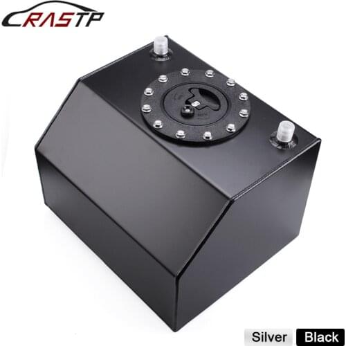 RASTP-4 Gallon 16L Aluminum Race Drift Fuel Cell Tank Fuel Surge Tank RS-OCC050