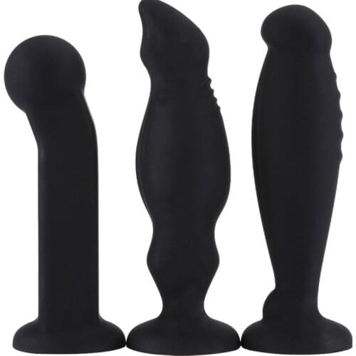 Silicone Butt Plug Bullet Anal Beads Stimulator Sex Toys Dildo Anal Plug Gay Sex Products Men adults Anal Sex toys for beginners