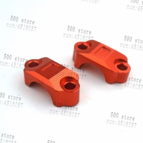 Brake Clutch Lever universal Control Clamp CNC Billet Anodized Fits For KTM Folding hand lever 530 SX SXF EXC Orange
