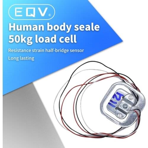 1PCS Experiments body scale wholesale human scale load cell sensor resistance strain 50kg half-bridge sensors