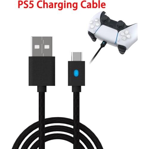 Type C USB Charger Cable Power Supply Cord for Sony PS5 series PS5 Controller Switch Pro Gamepad PS 5 Charging Wire