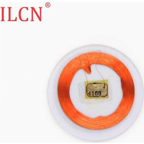 125khz ID Transparent Circular Coin Card Read Only Keyfobs RFID Proximity Token 20mm EM4100 TK4100 Accessories Access Control 1