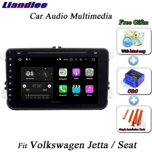 Car Android Multimedia System For VW Jetta/Seat 2006-2012 Radio CD DVD Player Wifi GPS Navigation HD Screen