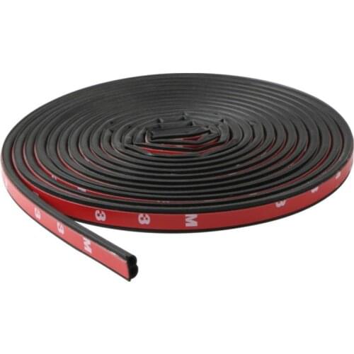 5Meters B Shape Car Door Seal Strips Sticker For Citroen Picasso C2 C3 C4 C4L C5 DS3 DS4 DS5 DS6 DS7 Elysee C-Quatre C-Triomphe