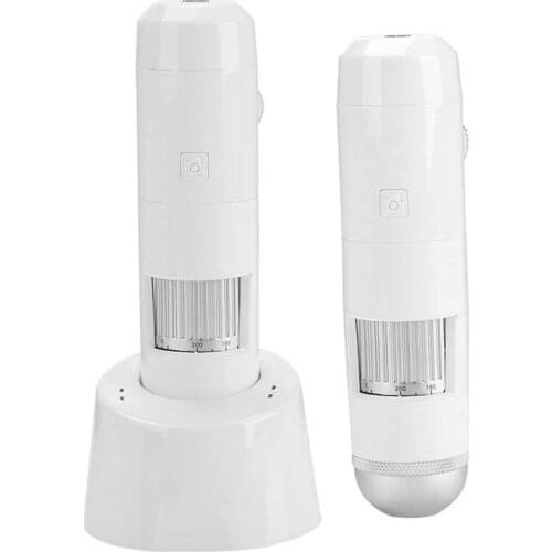 Wireless Wifi Digital Microscope Skin Analyser Scalp Hair Detector Face Skin Analyzer Follicles Moisture Oil Content Tester