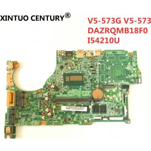 DAZRQMB18F0 NB.MP211.001 For Acer V5-573G V5-573 V5-473G V5-473 motherboard I5 4210U/4200U DDR3L 4G 100% fully tested