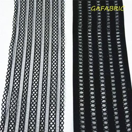 5cm width mesh Webbing Elastic lace fabric Elastic band for Underwear gallus