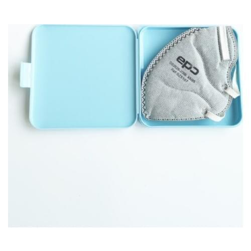 Small Storage Box Silver Ion Mask Container Portable Plastic Storage Box Clean And Hygienic 2021