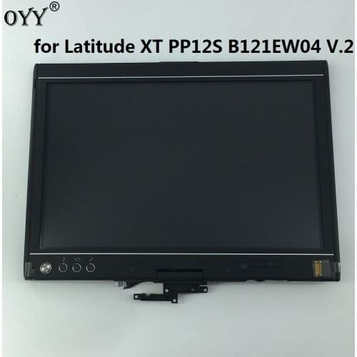 New LCD display + touch screen digitizer Assembly upper half Replacement Parts for Dell Latitude XT PP12S