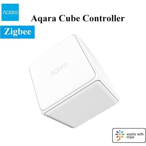 Original Aqara Magic Cube Controller Zigbee Version Six Actions Operation Remote Control Smart Home Device Work For Mi Home App