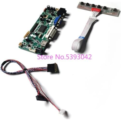 Fit LTN116AT01-201/401/801/A01/C01 WLED LVDS 40-Pin LCD panel VGA DVI 1366*768 11.6" M.NT68676 screen controller board kit