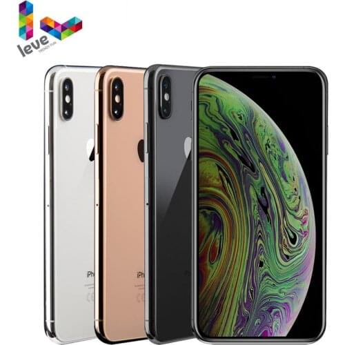 Unlocked Apple iPhone XS Mobile Phone 5.8inch A12 Bionic 4GB RAM 64GB/256GB ROM Hexa Core 12MP NFC 4G LTE Original iOS Cellphone