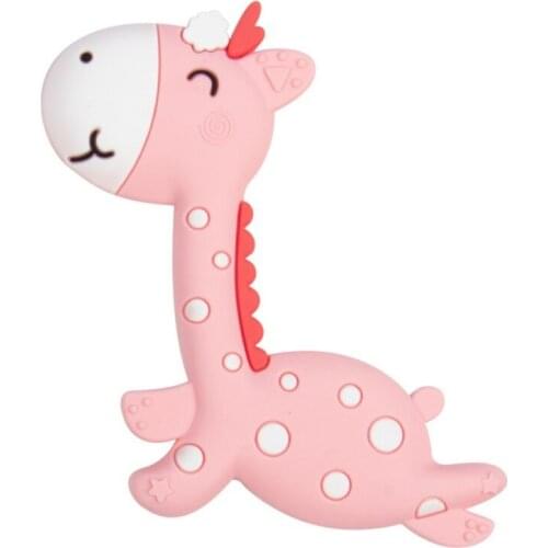 Newborn Silicone Teethers Baby Cartoon Teether BPA Free Chew Charms Infant Teething Teeth Baby Teethers Gift Toysws