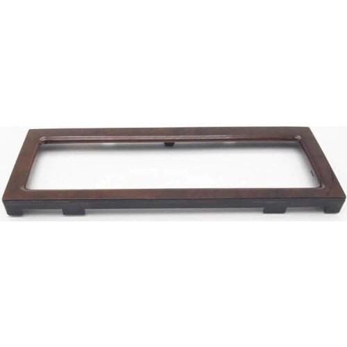 SKTOO For VW Passat B5 Cherry Wood Grain Car Interior Air Condition Cover Frame Trim Panel Bracket Garnish OEM#1J0907047N