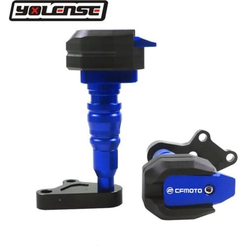 For CFMOTO 400NK 650NK CF400NK CF650NK 400 650 NK400 NK650 CNC Frame Sliders Protector Motorcycle Accessories Falling Protection