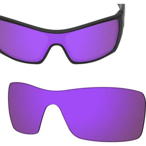 SmartVLT Replacement Lenses Polarized for Oakley Batwolf Sunglasses - Violet Purple