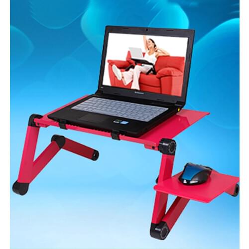 Aluminum alloy laptop desk portable adjustable laptop foldable computer desk fan cooling bracket tablet cooling bracket SP132