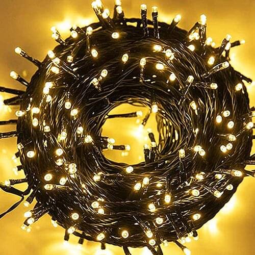 23M 13M LED Fairy Garland String Lights Outdoor Waterproof Lighting For Christmas Trees Xmas Party Wedding Decoration