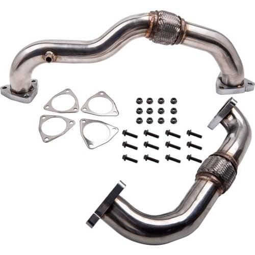 Turbo Up Pipe For Ford 2008-2010 Super Duty Powerstroke Diesel 6.4L Stainless