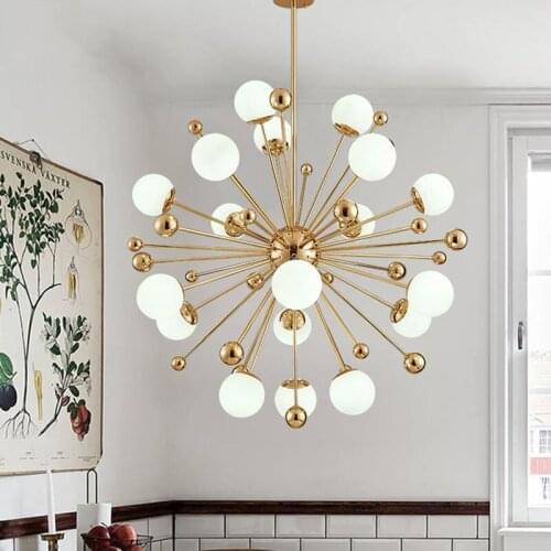 Creative dandelion Northern Europe Circle Alarm Pendant Light Loft Industry Lamp for Bedro Living Room Bar Coffee Shop