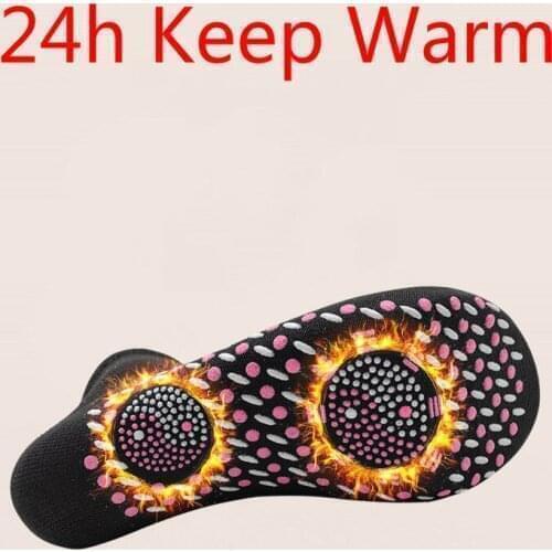 4@# Necessary Winter Warm Massage Socksself-Heating Magnetic Socks for Men Women Self Heated Socks Magnetic Therapy Comfortable