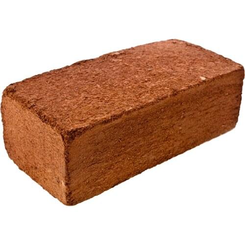 650g Planting Coco Nutrient Soil Coconut Coir Bricks, Coconut Fiber Castings for Plants and Crops