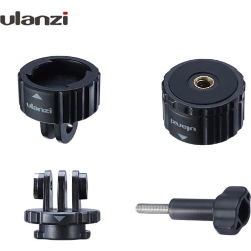 Ulanzi GP-4 4 in 1 Magnetic Mount Adapter Kit Quick Release for GoPro Hero 8/7/6/5 DJI OSMO Action Camera Insta360 One R Series