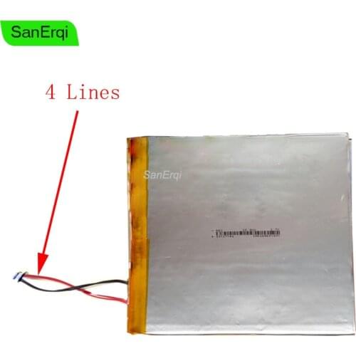 SanErqi Battery For TECLAST P98 Rechargeable Li-ion Cell battery dual core Quad Core nuclear Large Capacity Batteries