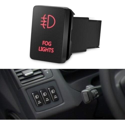 Fog Light Button Switch for 4Runner Prado Series with Connector Wire Suitable for Vehicle Interior Parts Replacement