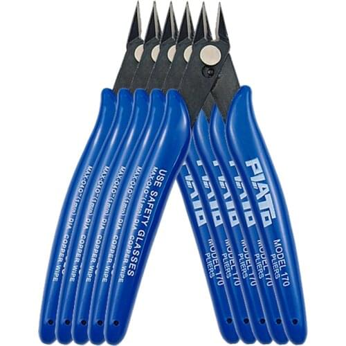 1/5/10pcs Wire Pliers Cut Line Stripping Multitool Crimper Crimping Tool Electrical Wire Stripper Side Cutter Nipper Hand Tools