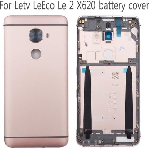 Housing For Letv LeEco Le 2 X620 X622 X520 X527 X528 Battery Door Back Cover With Power Volume Buttons and logo