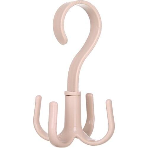 Creative Nordic four claw hook multi-function 360 degree rotatable dry and wet dual-purpose sundries drying rack wholesale