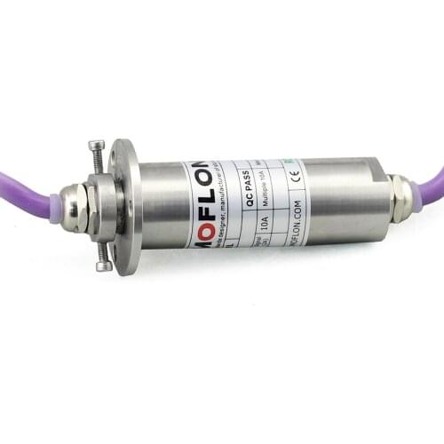 MOFLON slipring MG028-P0320 IP68 Sealed(300m) Slip Rings Body Diameter 28mm, IP68 sealed under 300m water