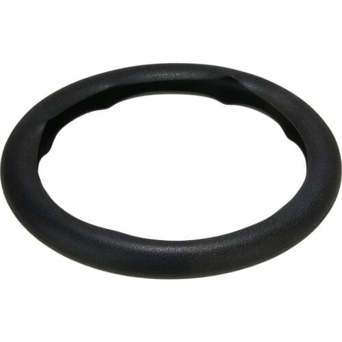 New Arrival 1pc High Quality Car Leather Texture Soft Silicone Steering Wheel Cover 36-40cm Multi Color