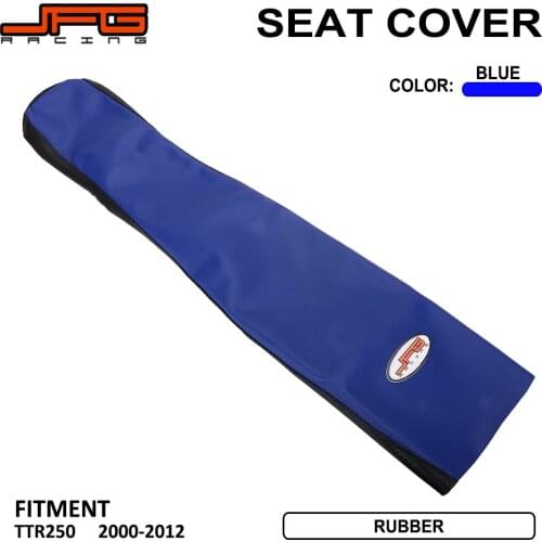 New Blue Motorcycle Griper Soft Seat Covers For YAMAHA TTR250 2000 20001 2002 2003 2004 2005 2006 2007 2008 2009 2010 2011 2012