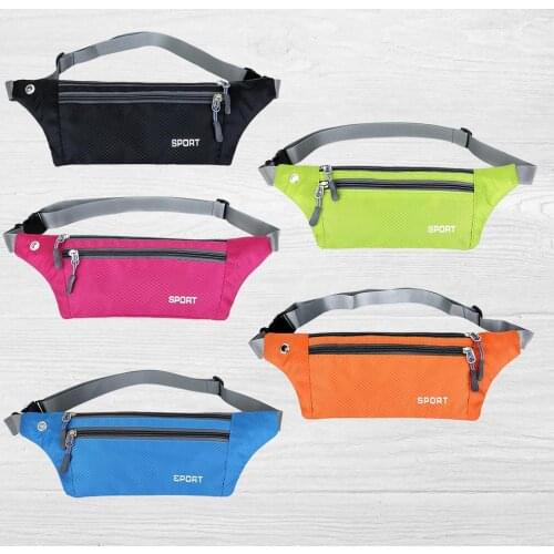 Sports Pockets Waist Bag Ultra-thin Waterproof Fitness Messenger Bags Sports Pockets Runner Belt Waterproof Pouch Outdoor