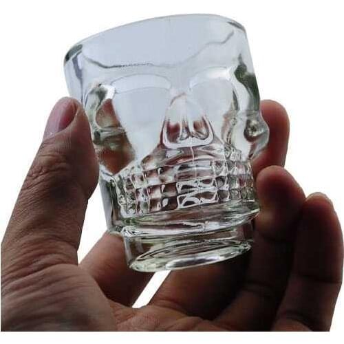 Skull Shot Glass Whiskey Tequila Set 4 Pieces Useful And Fun