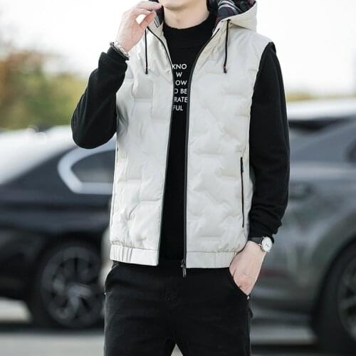 UANK Hooded Vests For Men
