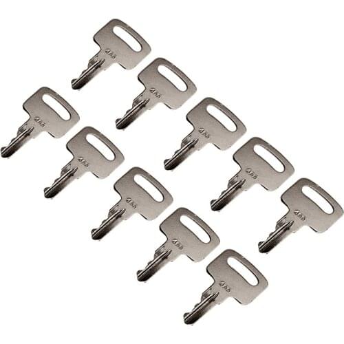 10) Ignition Keys Start key 455 For Bobcat ATV JLG Genie Skyjack Snorkel Manlift Terex Boom Scissor Upright Lift