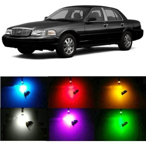 20pc/lot canbus t5 Dashboard LED Light Bulbs For Ford crown victoria e150 e250 e350 edge escape escort f150 f250 f350 f450