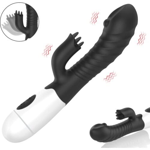 30 Frequency Anal Nipple Vagina Massage Adult Toy Vibrators For Women Sex Toys Erotic Female Masturbator Dildo Rabbit Vibrator