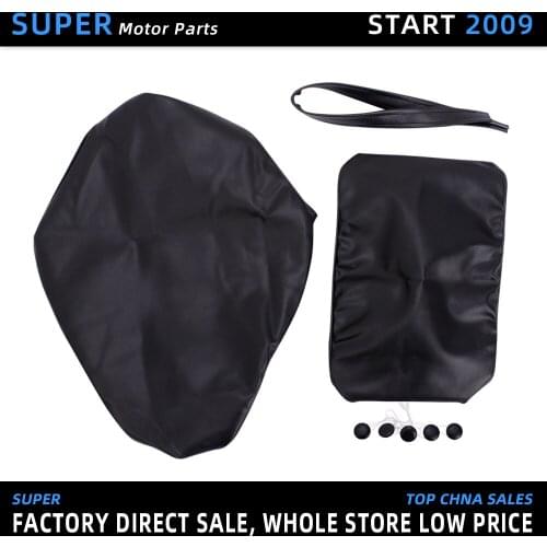 Motorcycle Accessories Seat Cushions Leather Cover Seat Waterproof For Honda Steed400 Steed600 Steed 400 600