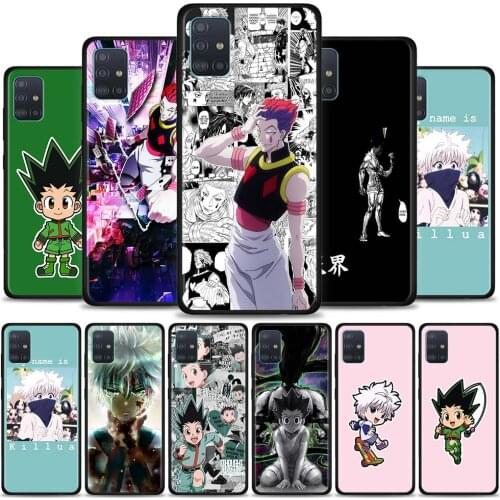 Anime Hunter X Hunter Silicone Phone Case For Samsung Galaxy A10 A20 A30 A40 A50 A60 A70 A80 A90 Soft Black Cover